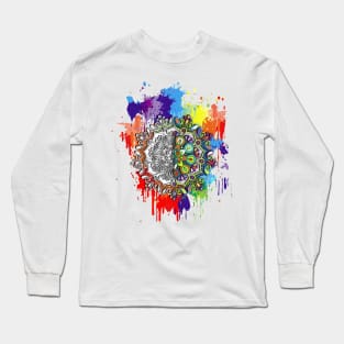 Mandala art design Long Sleeve T-Shirt